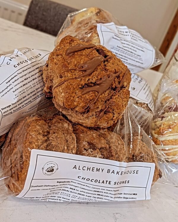 Chocolate home made scones