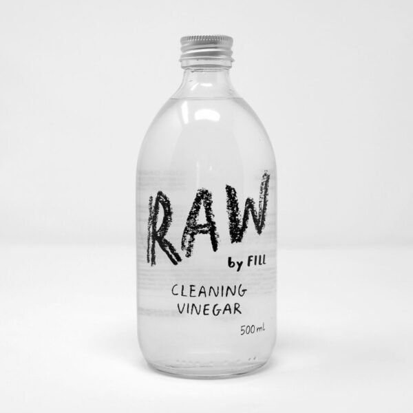 Cleaning Vinegar 500ML clear glass bottle