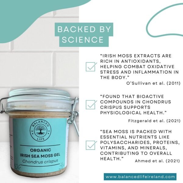 Organic Irish Sea Moss Gel