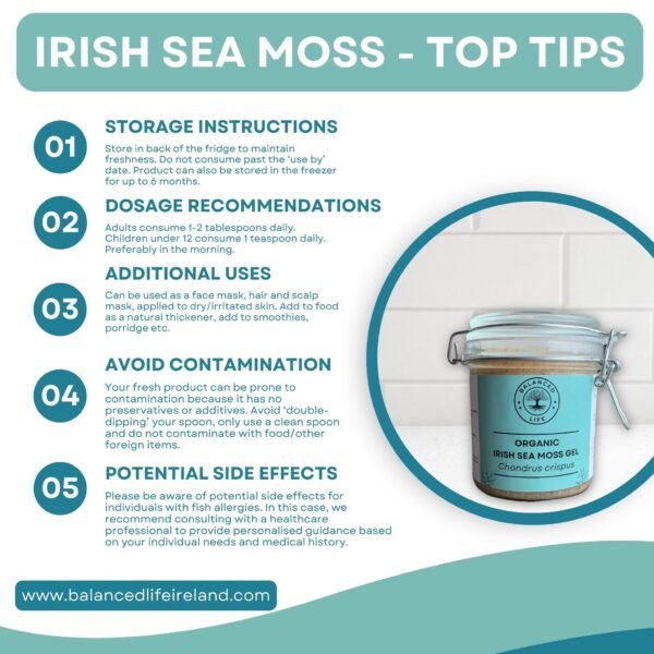 Organic Irish Sea Moss Gel - Image 2