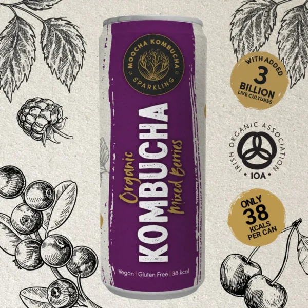 Kombucha Organic Mixed Berry